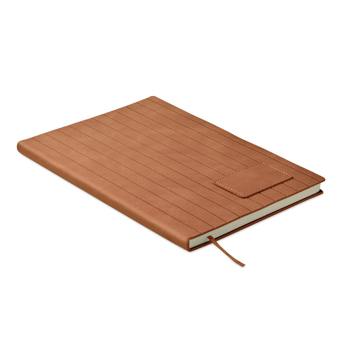 TINTRAY - A5 notitieboek in smokey PU - voor bedrijven en relatiegeschenken