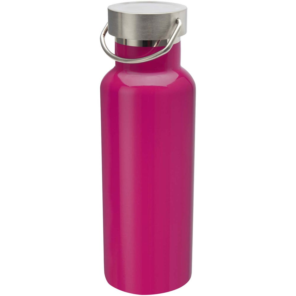 Thor 500 ml RCS gecertificeerde waterfles van gerecycled roestvrijstaal - voor bedrijven en relatiegeschenken - roze