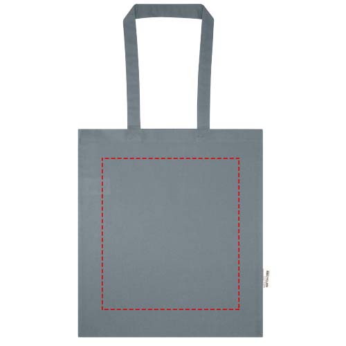 Madras Blend draagtas van 140 g/m² GRS gerecycled katoen 7 l