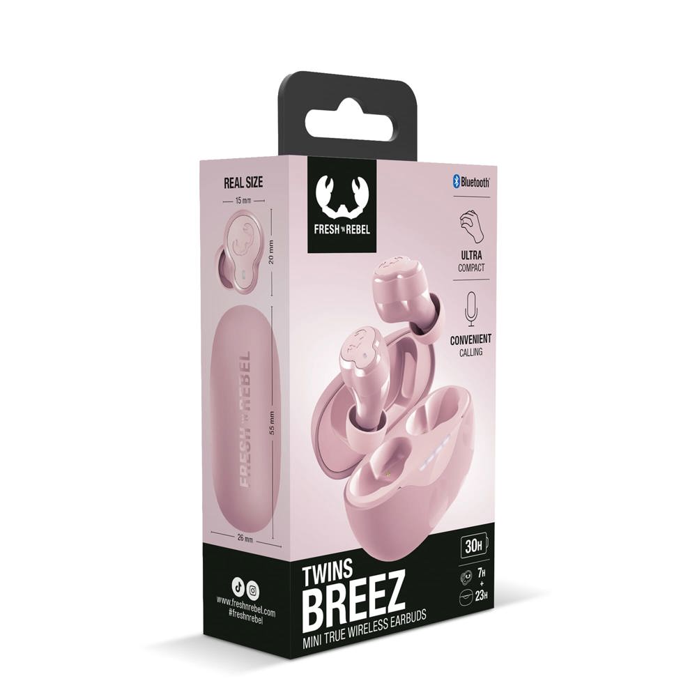 Fresh 'n Rebel Twins Breez True Wireless Oordopjes