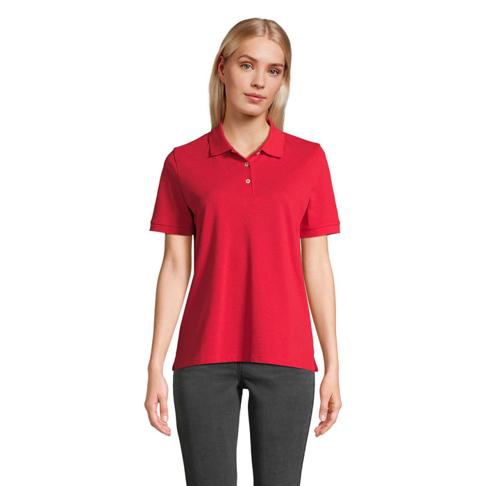 PACIFIC WOMEN - PACIFIC DAMES POLO - kopen of bedrukken - rood