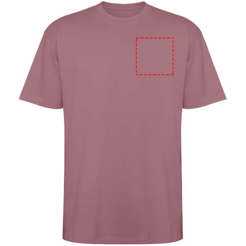 Bull 210 g/m² oversized unisex T-shirt met korte mouwen
