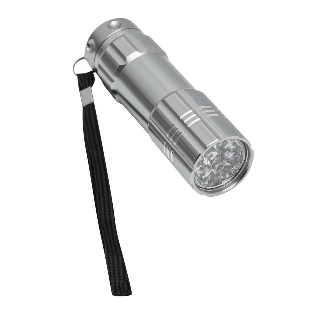 POWERFUL - Robuust uitgevoerde LED zaklamp van metaal