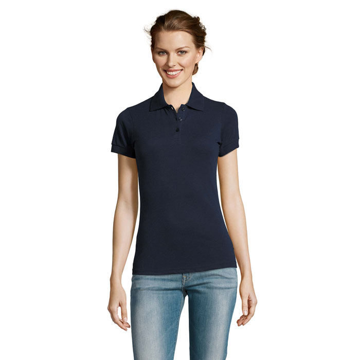 PRIME WOMEN - PRIME dames polo200g - bedrukt of onbedrukt verkrijgbaar - Franse Marine