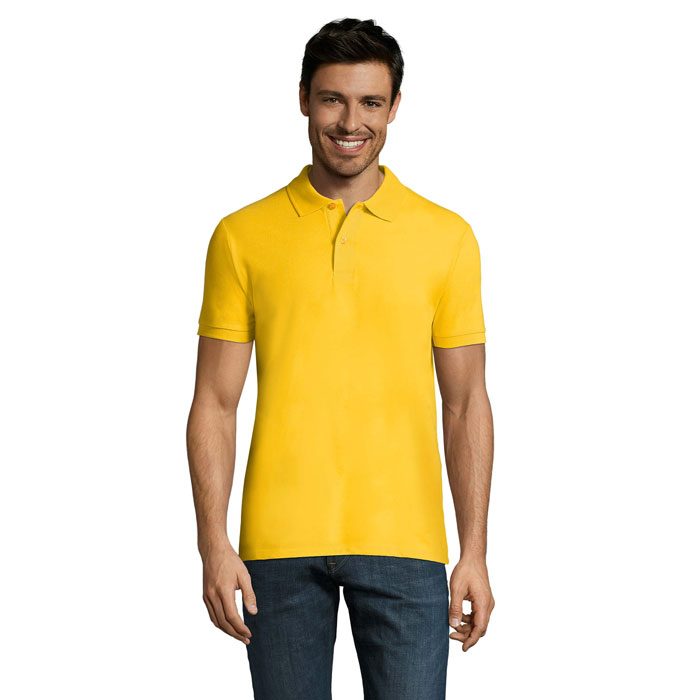 PERFECT MEN - PERFECT HEREN Polo 180g - voor bedrijven en relatiegeschenken - goud