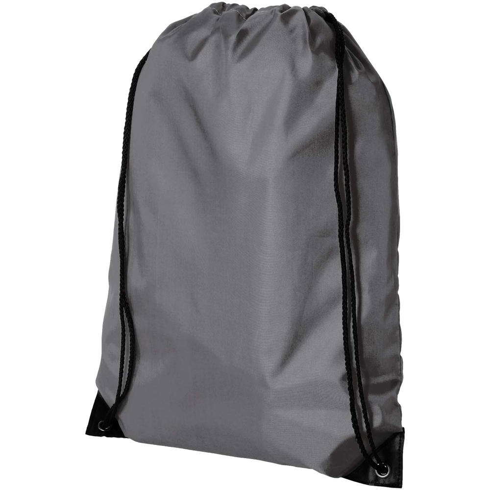 Oriole premium polyester rugzak 5L - met logo of onbedrukt bestellen - grijs