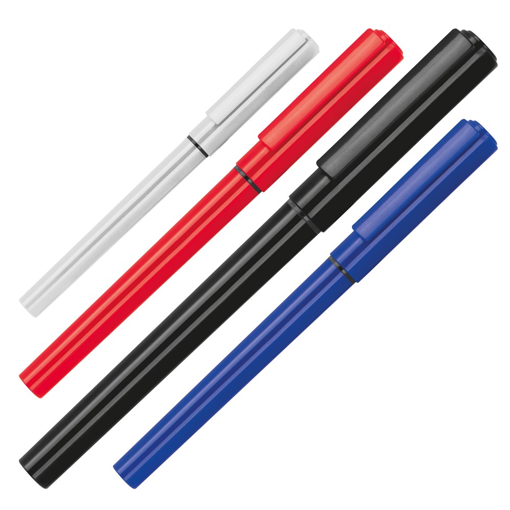 Rollerbalpen van kunststof met inkt. - met logo of onbedrukt bestellen