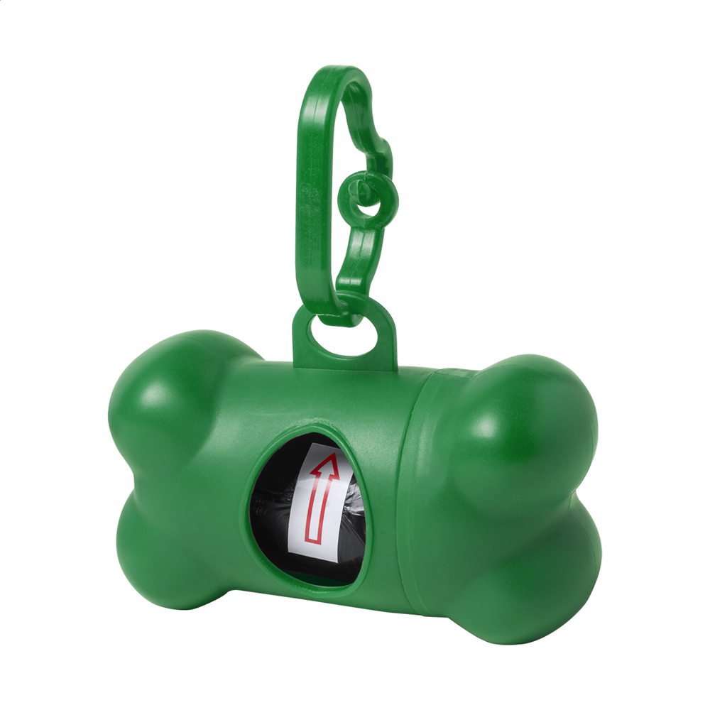 Pobba - dispenser voor poepzakjes - kopen of bedrukken - groen