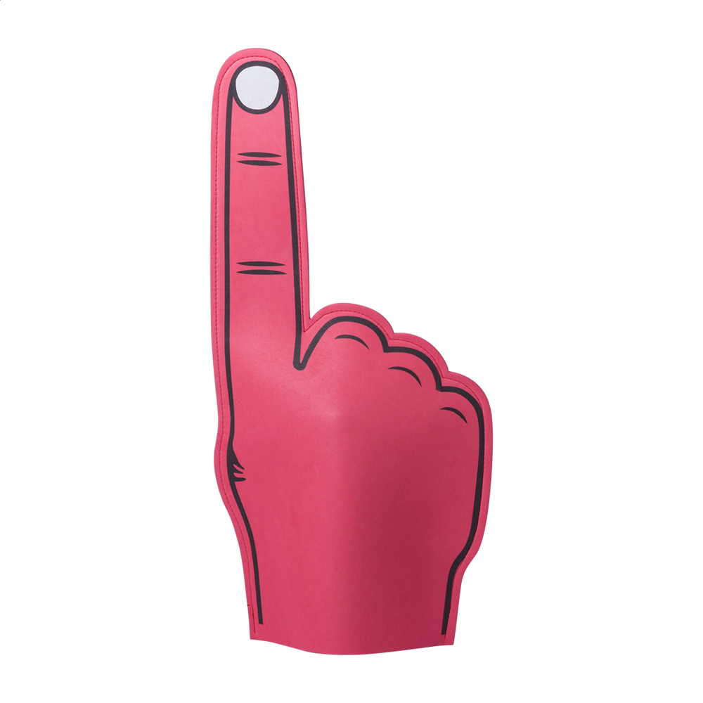 Fanly - foam hand - voor bedrijven en relatiegeschenken - rood