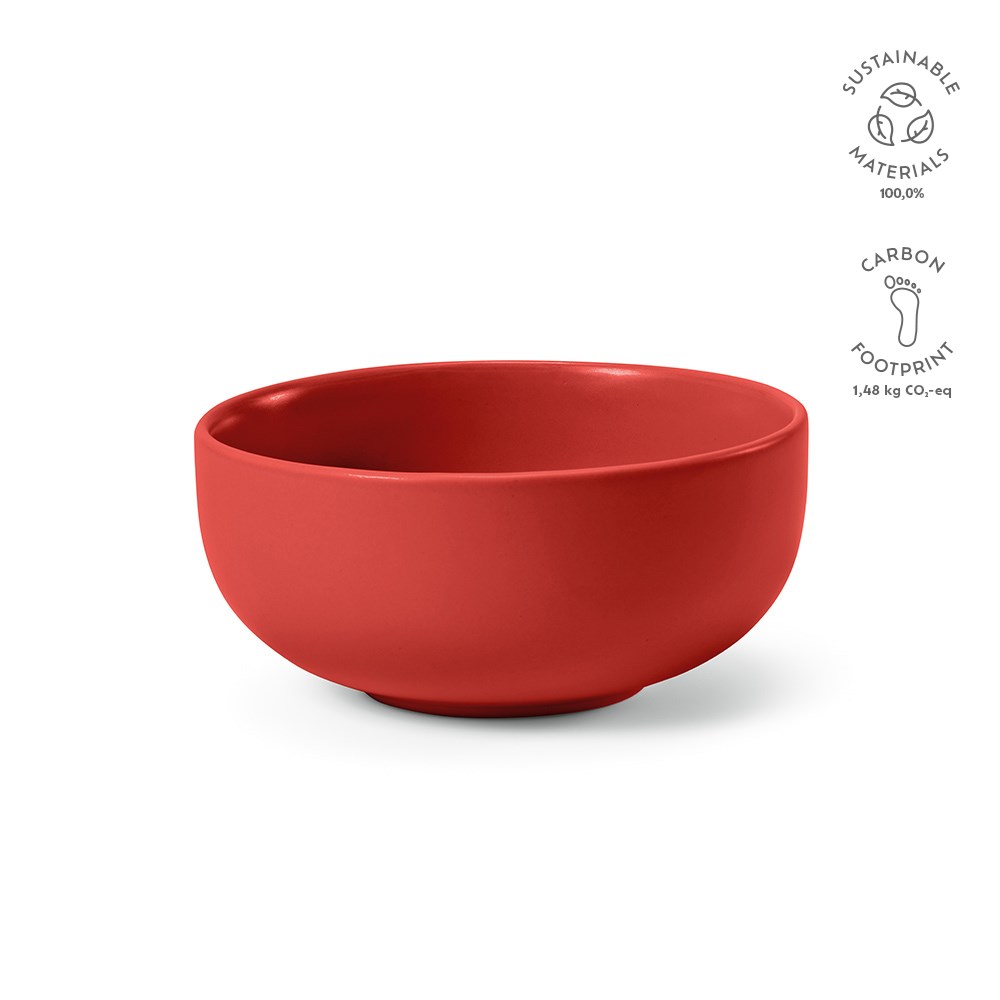 O'Keeffe Schaal Keramisch 720 ml - kopen of bedrukken - Rood