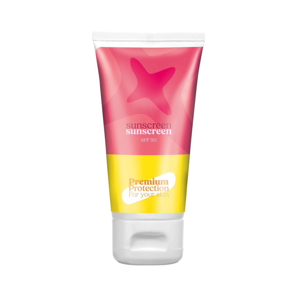 Zonnebrandcrème spf50 50 ml - bedrukt of onbedrukt verkrijgbaar