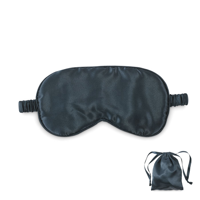 SLEEPY - Zacht polyester oogmasker - bedrukt of onbedrukt verkrijgbaar - Steengrijs