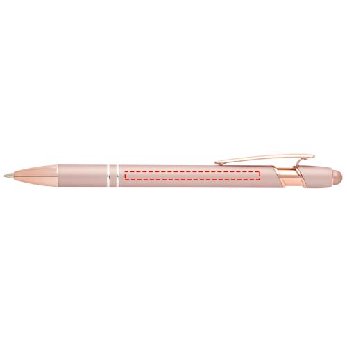 Nanna balpen met roségouden afwerking (zwarte inkt)