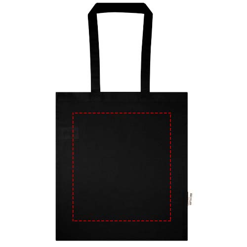 Madras Blend draagtas van 140 g/m² GRS gerecycled katoen 7 l