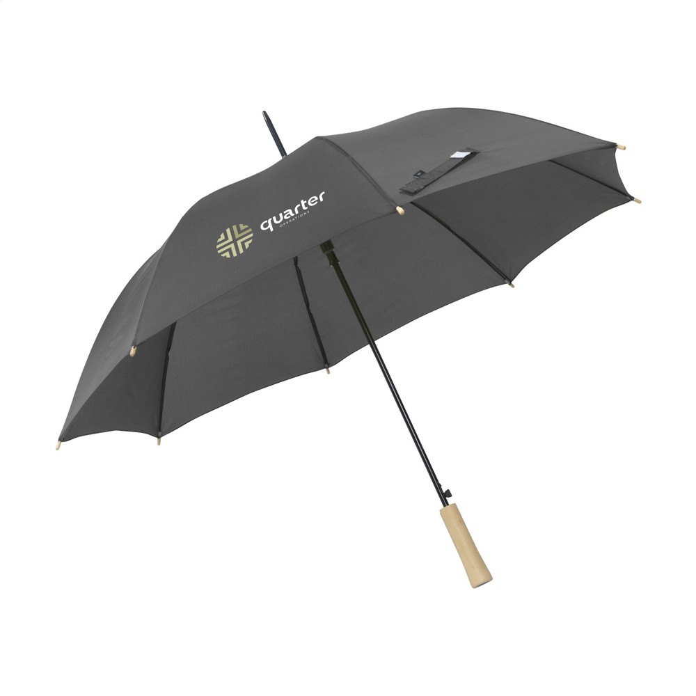 Everest RCS RPET paraplu 23 inch - grijs (± PMS 424U)