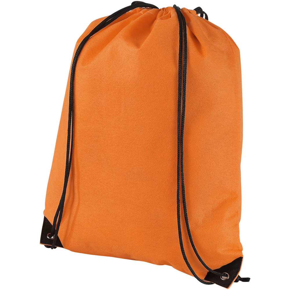 Evergreen non woven premium rugzak 5L - met logo of onbedrukt bestellen - oranje