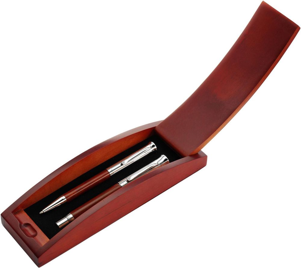 Houten pennenset Robin