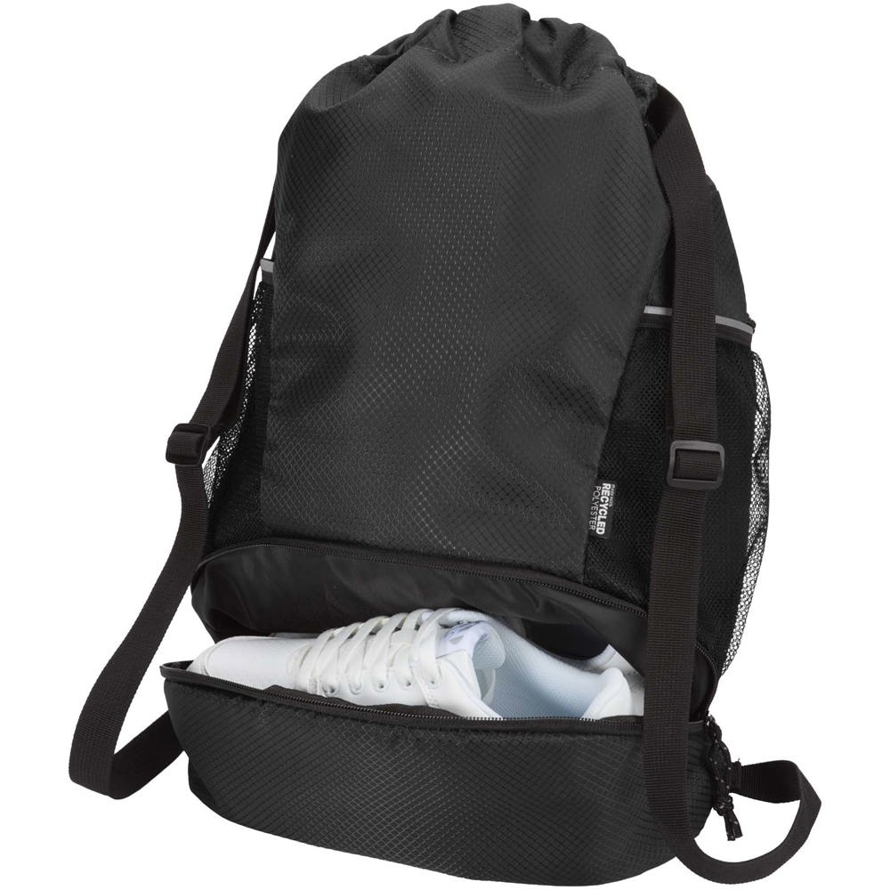 Nomad GRS gerecyclede sporttas met trekkoord en bodemvak 18 l