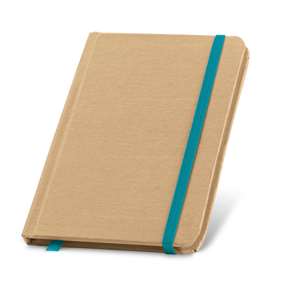 FLAUBERT. Kladblok in zakformaat met effen pagina's - kopen of bedrukken - Licht blauw
