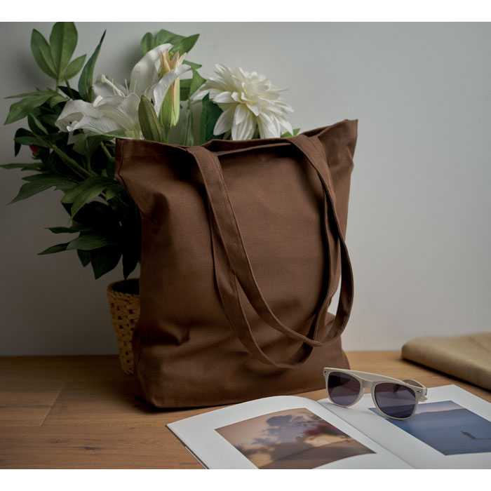 RASSA COLOURED - Stevige canvas boodschappentas