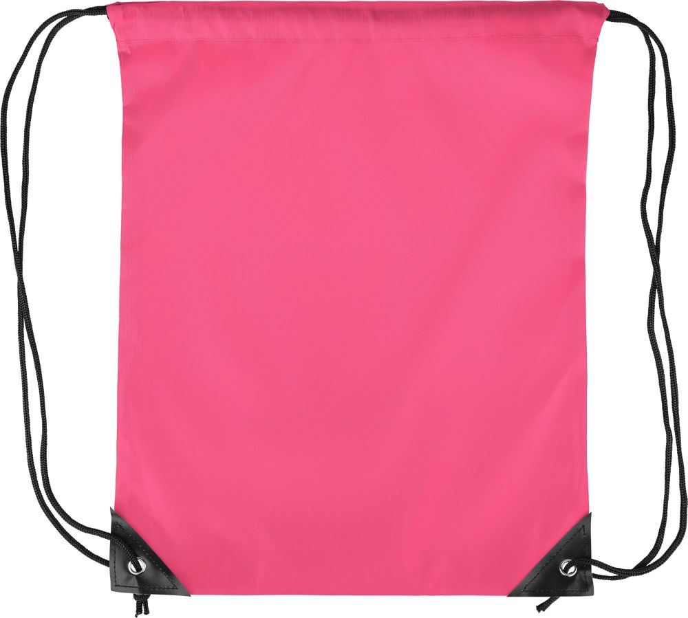 Polyester (210D) rugtas Stef - voor bedrijven en relatiegeschenken - roze