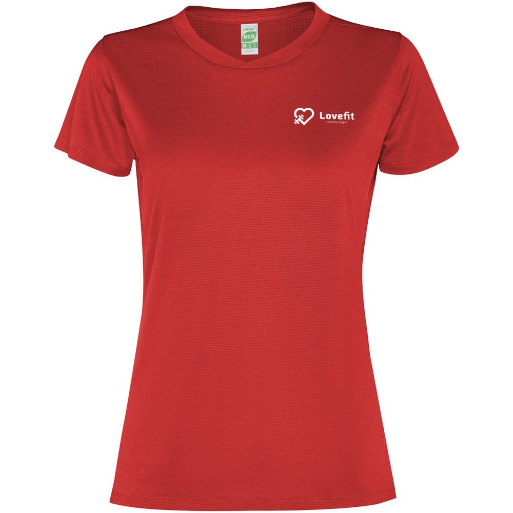 Slam 100 g/m² sport t-shirt voor dames met korte mouwen