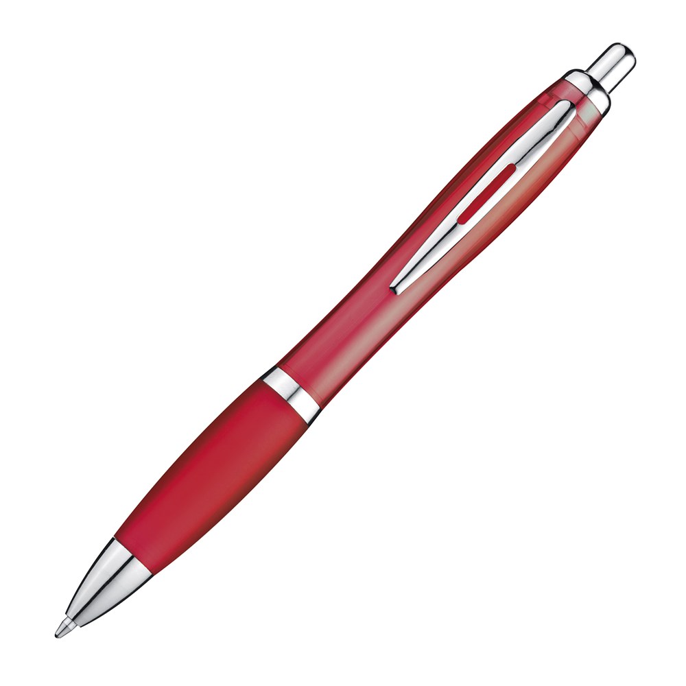 Pen met zilveren metalen clip