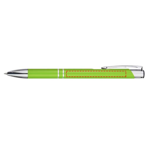 Moneta aluminium balpen (blauwe inkt)