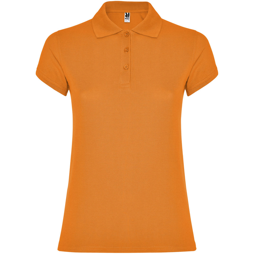 Star damespolo met korte mouwen - kopen of bedrukken - oranje