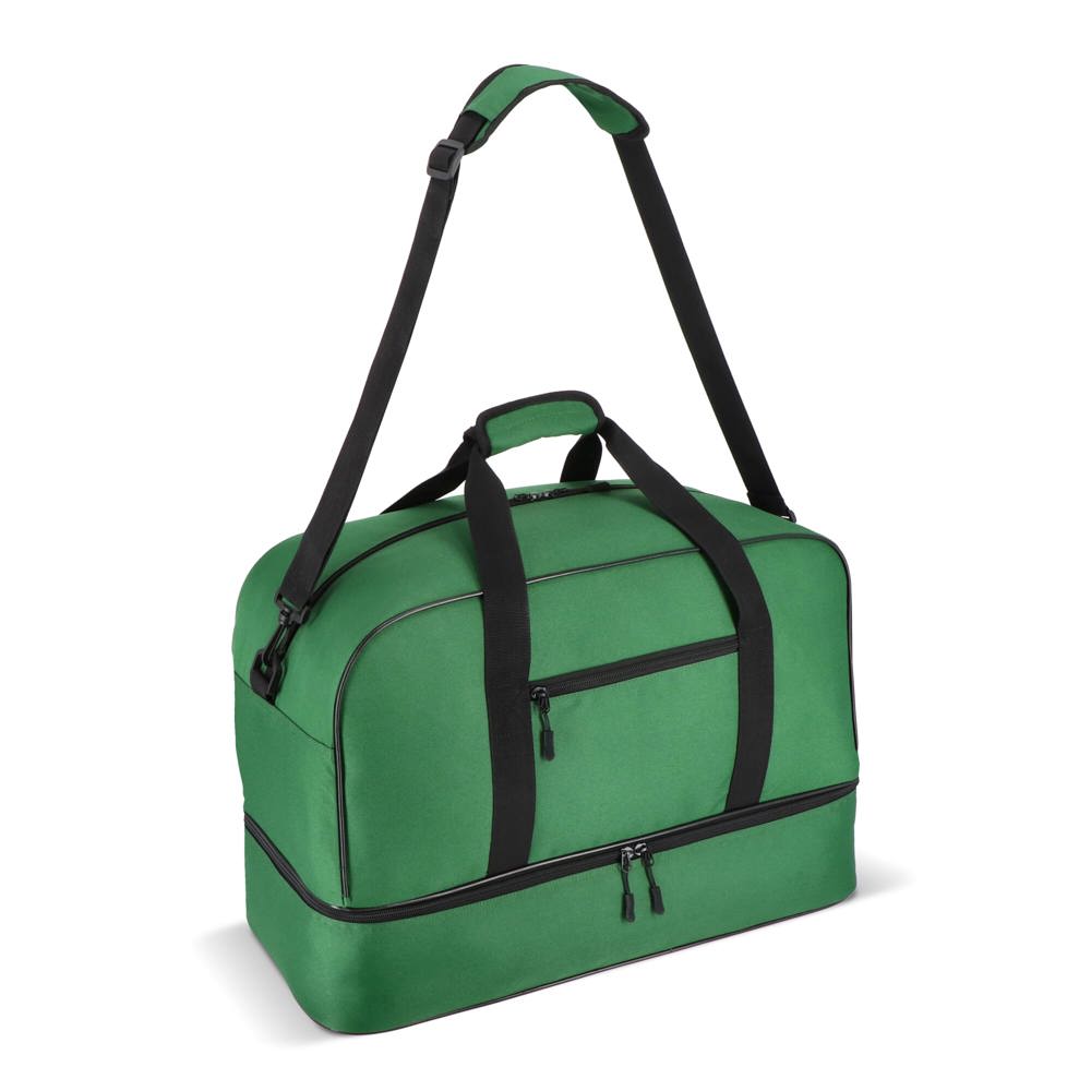 600D gerecycled PET sport- en reistas 55.5 x 25 x 36 cm 50 L - kopen of bedrukken - Groen