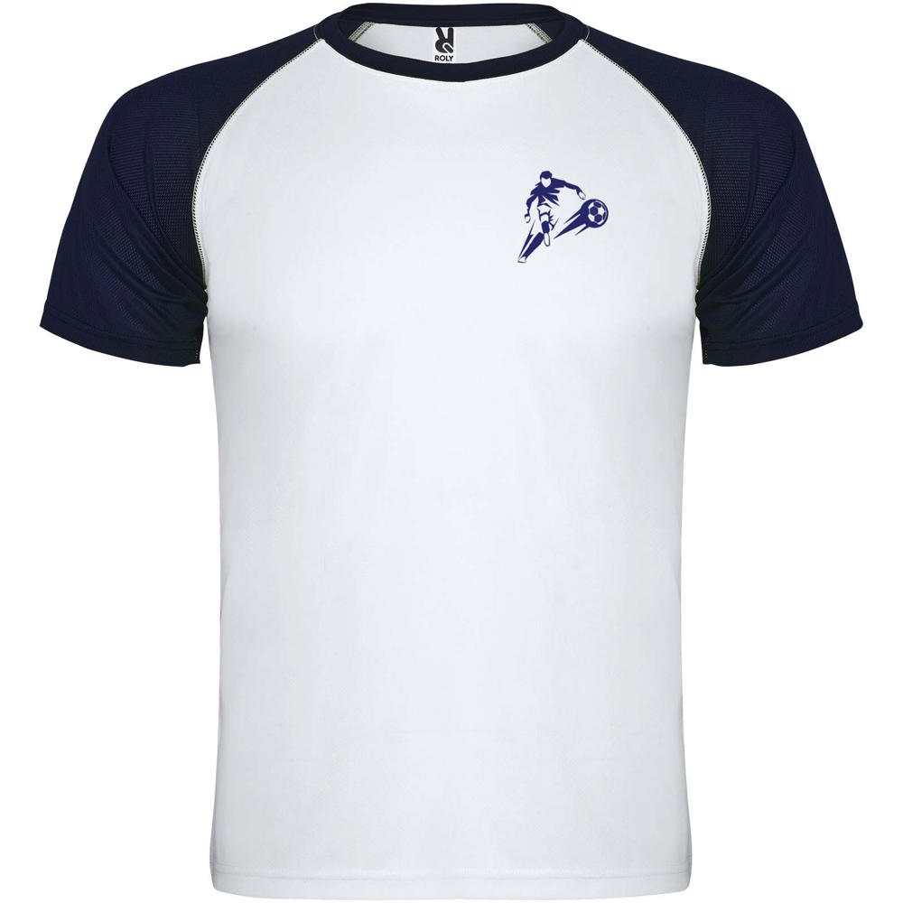 Indianapolis 140 g/m² sportshirt met korte mouwen voor kinderen