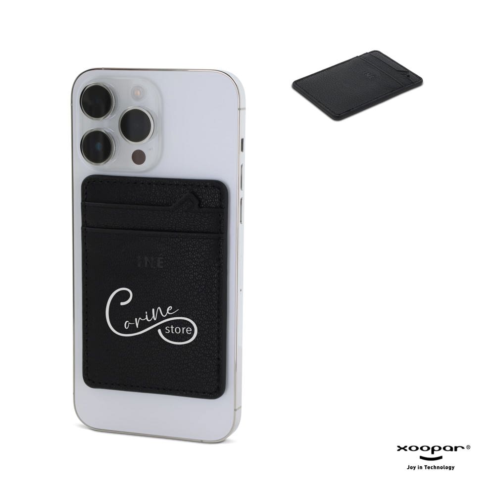 3198 | Xoopar Iné Mini NFC Wallet Recycled Leather - met logo of onbedrukt bestellen