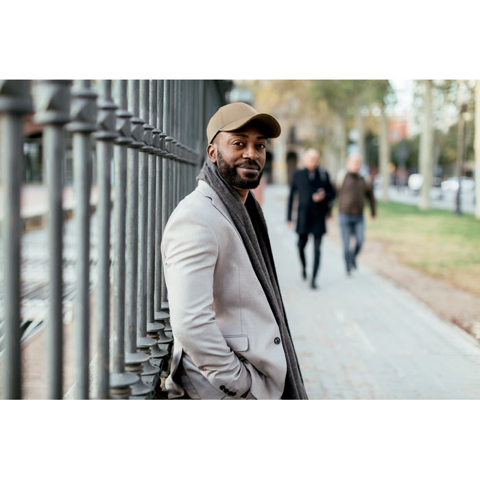 WALE - 5 panelen corduroy baseballcap