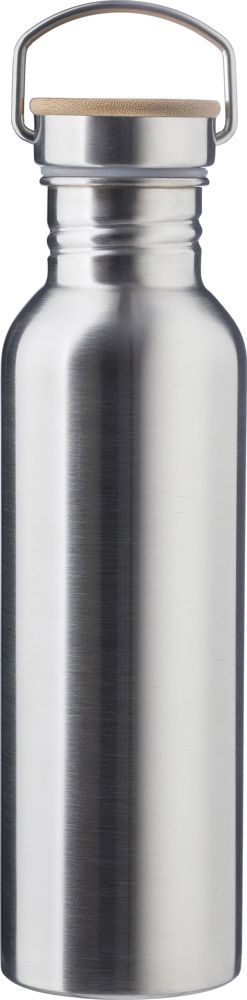 RVS drinkfles Poppy - met logo of onbedrukt bestellen - Zilver