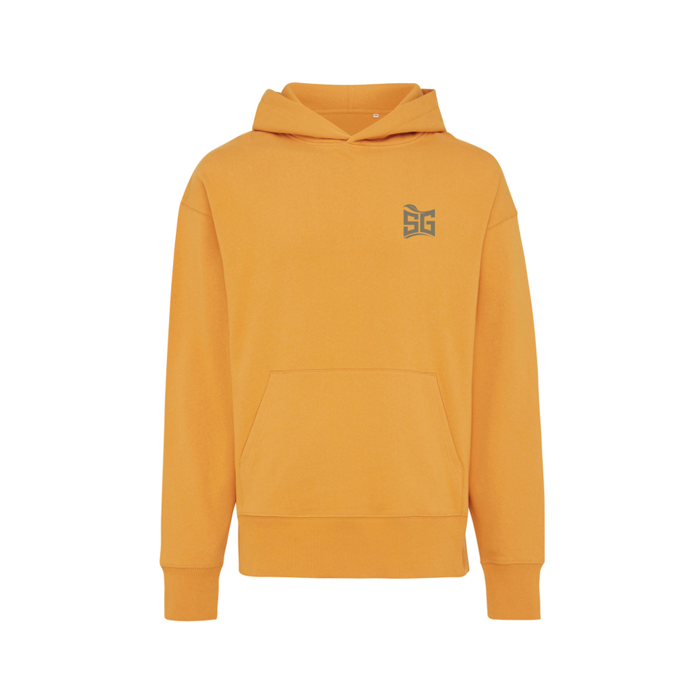 IQONIQ Yoho gerecycled katoen relaxed hoodie