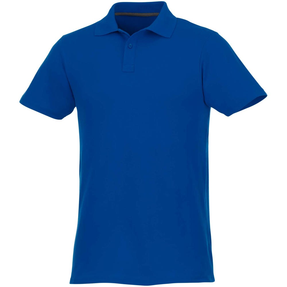 Helios herenpolo met korte mouwen - kopen of bedrukken - blauw