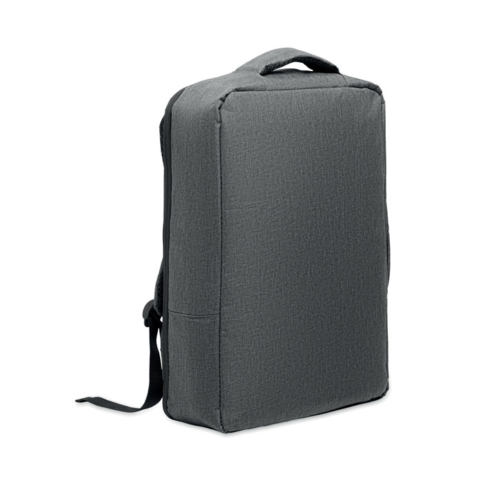 LAUGAR - Smalle 15 inch laptop rugzak - voor bedrijven en relatiegeschenken - Steengrijs