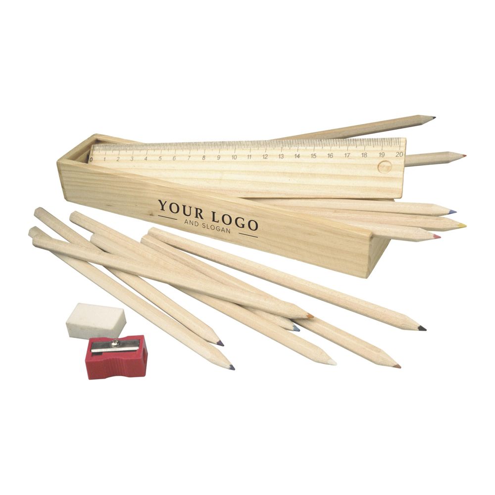 Houten tekenset Carmelita