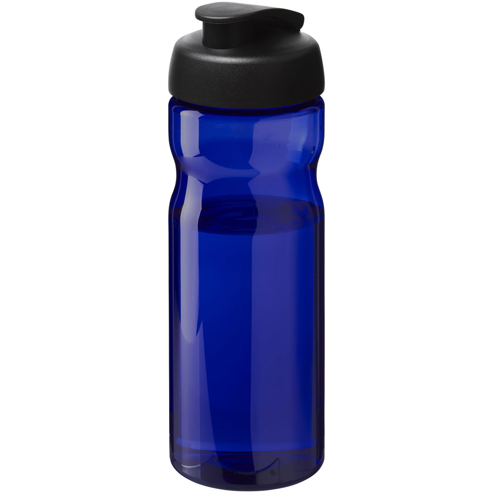 H2O Active® Eco Base 650 ml sportfles met kanteldeksel - kopen of bedrukken - Blauw, Zwart