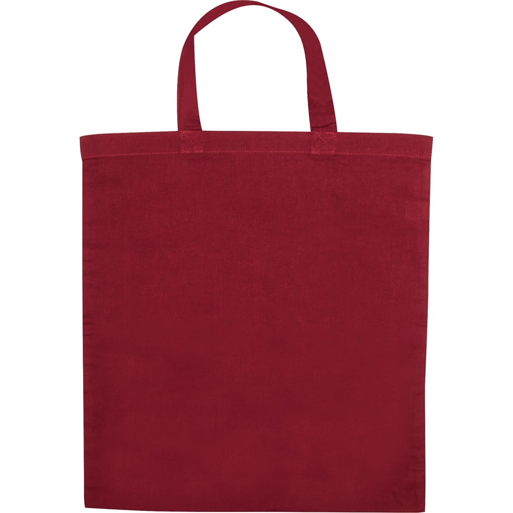 Katoenen tas met korte hengsels