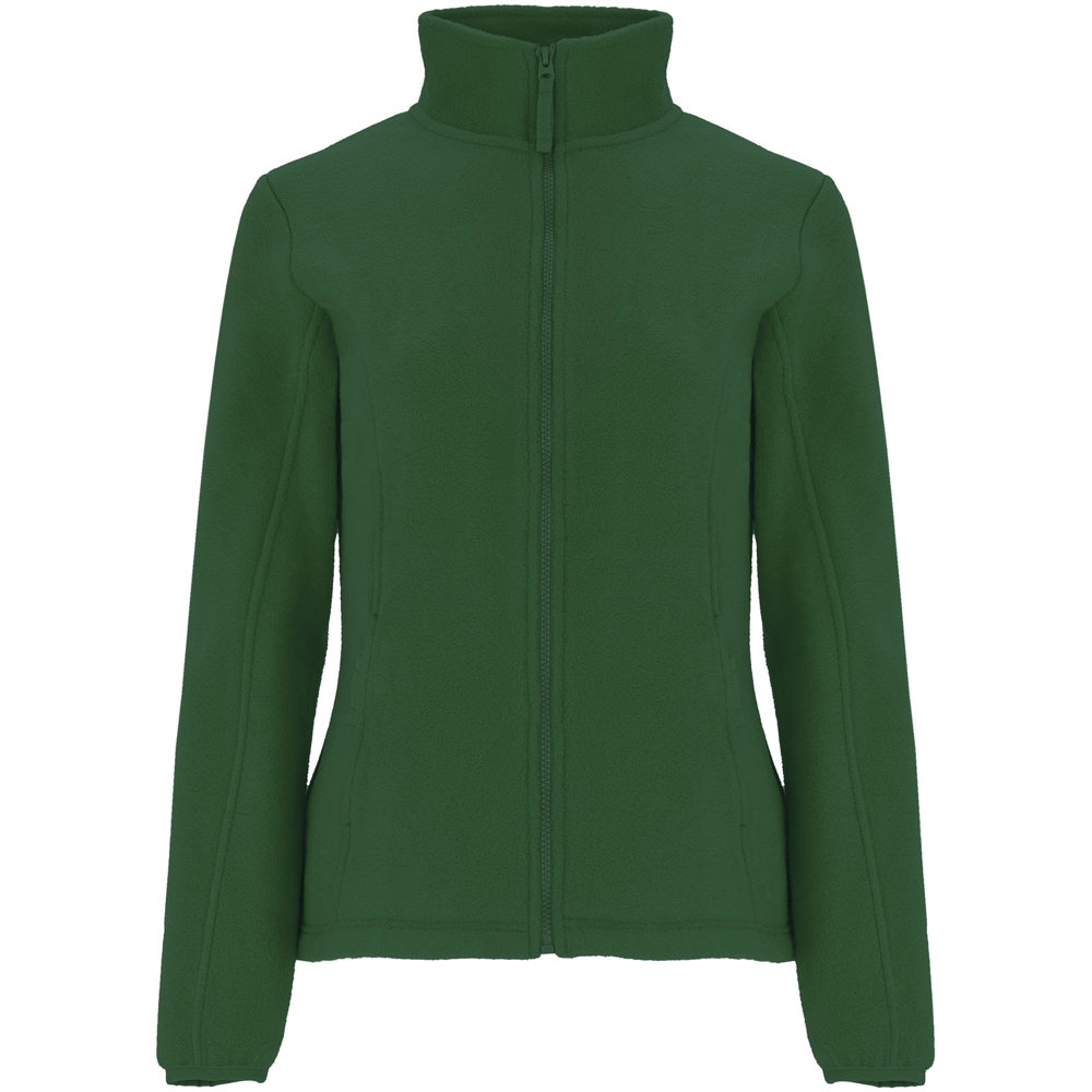 Artic fleece damesjack met volledige rits - voor bedrijven en relatiegeschenken - Flessengroen