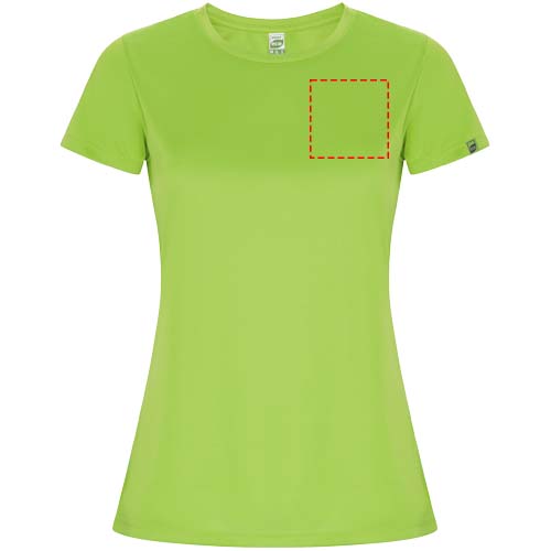 Imola 135 g/m² sportshirt met korte mouwen voor dames