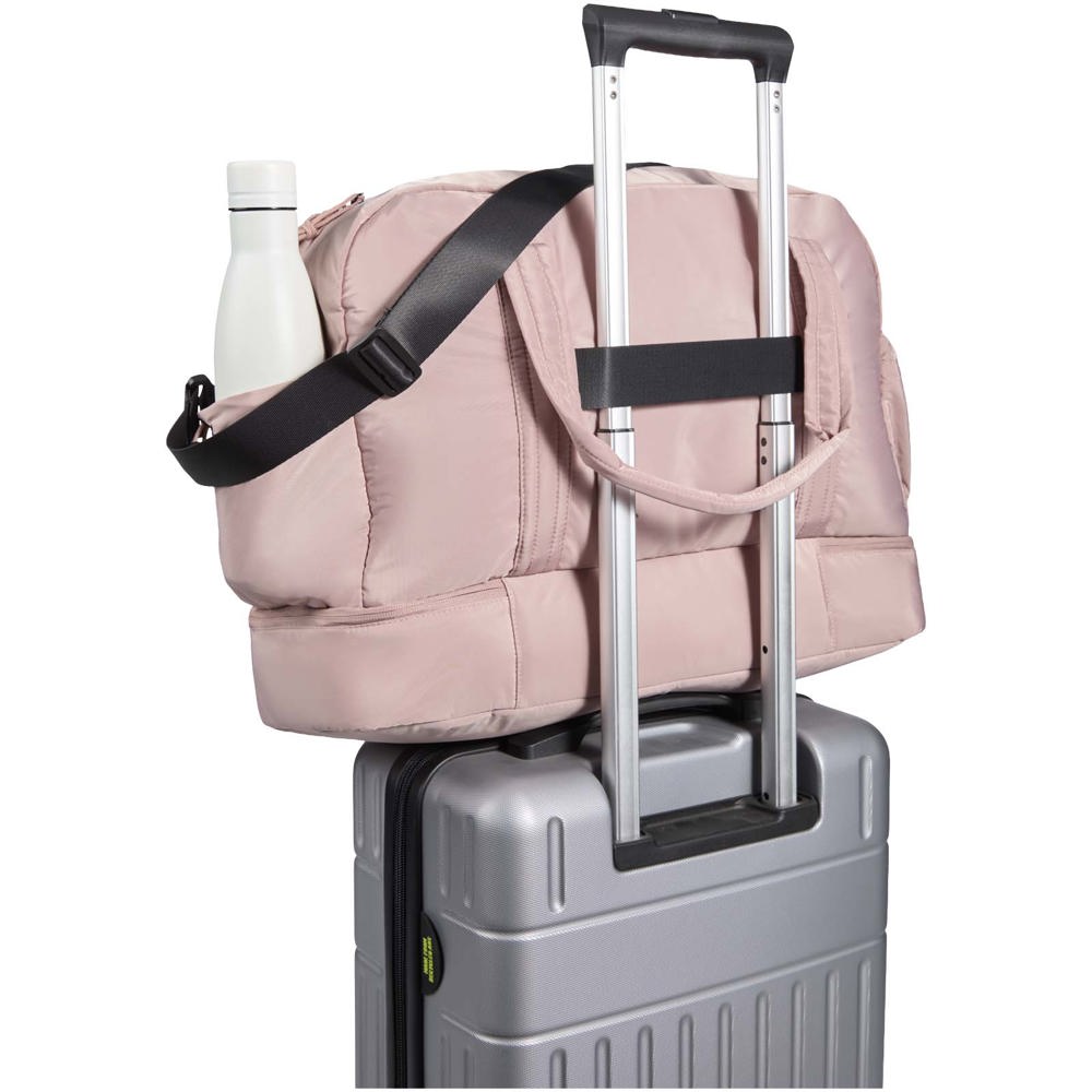 Puffer GRS gerecycleerde duffelbag met geïsoleerde bodem 30L