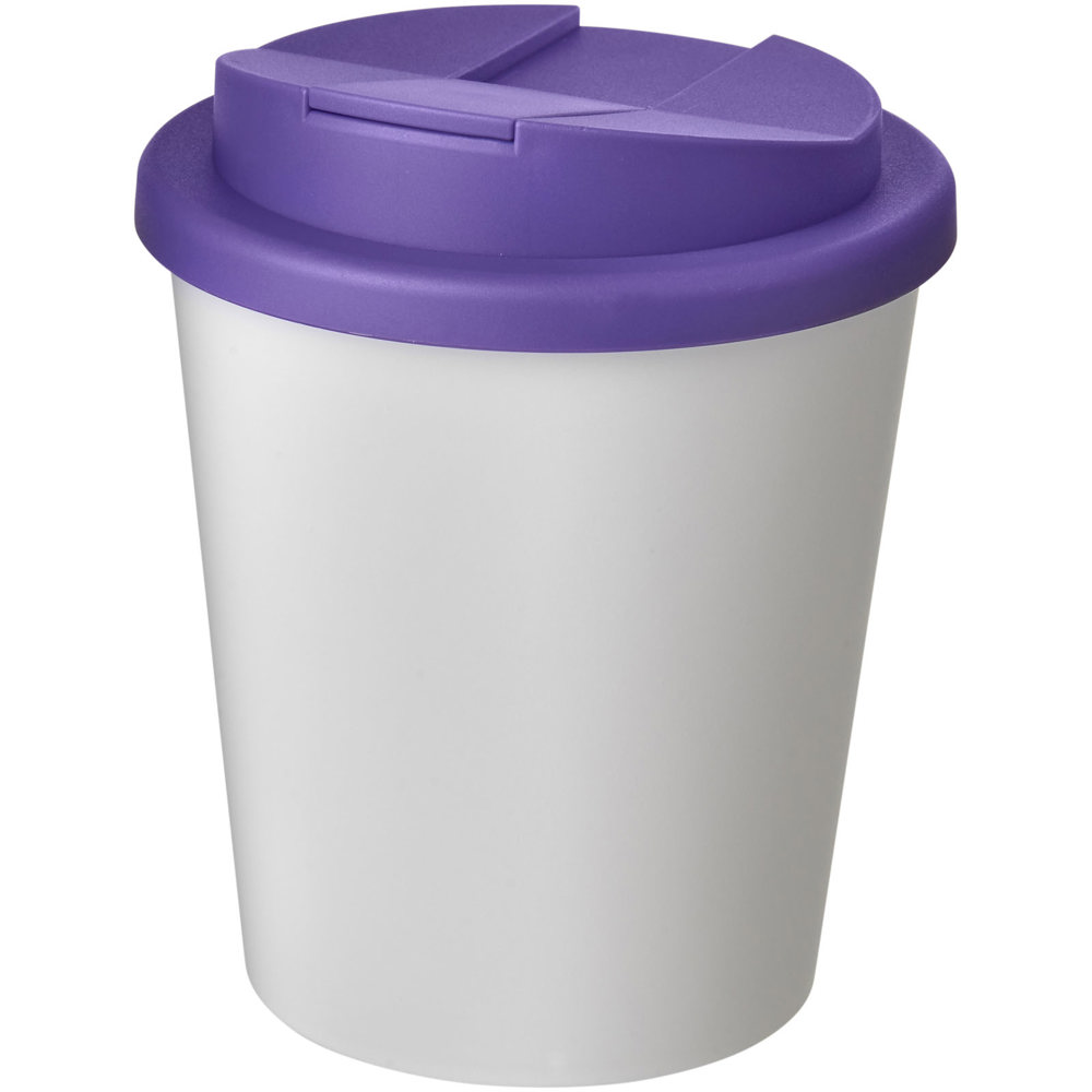 Americano® Espresso 250 ml geïsoleerde beker - voor bedrijven en relatiegeschenken - Wit, Paars