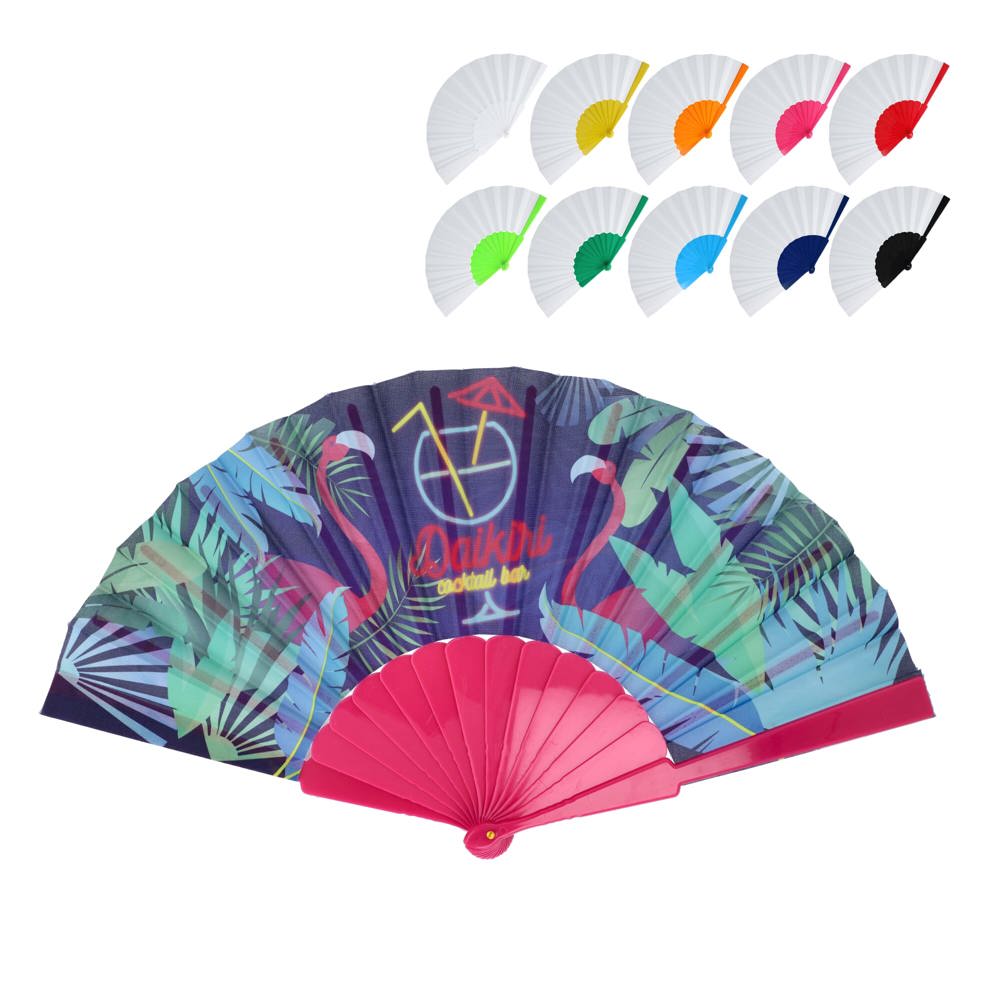 Waaier plastic & polyester - voor bedrijven en relatiegeschenken