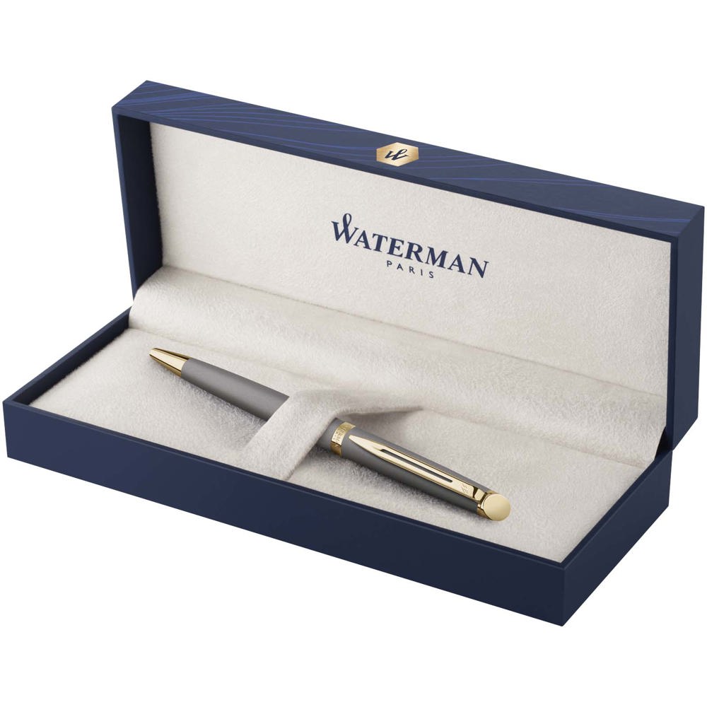 Waterman Hemisphere balpen M - bedrukt of onbedrukt verkrijgbaar - Grijs