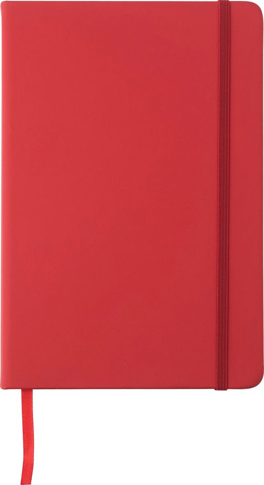 PU notitieboek Eva - voor bedrijven en relatiegeschenken - Rood