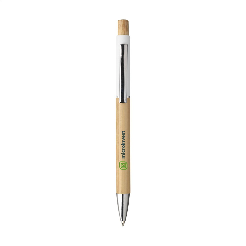 Saya Bamboo Pen - wit (± PMS White)