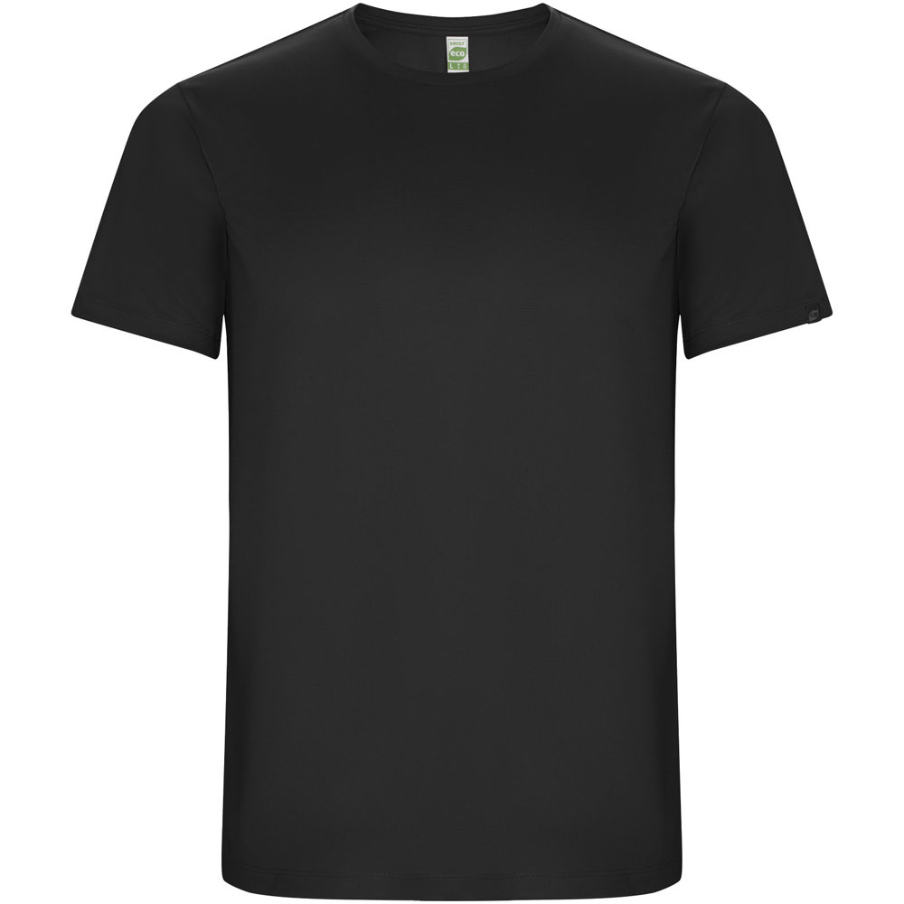 Imola sportshirt met korte mouwen voor kinderen - voor bedrijven en relatiegeschenken - Donkerlood