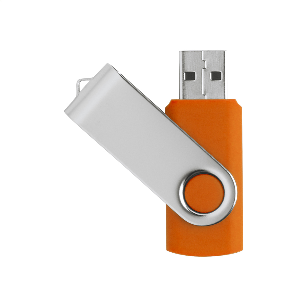 TwistDrive - USB-stick - kopen of bedrukken - 32GB-oranje